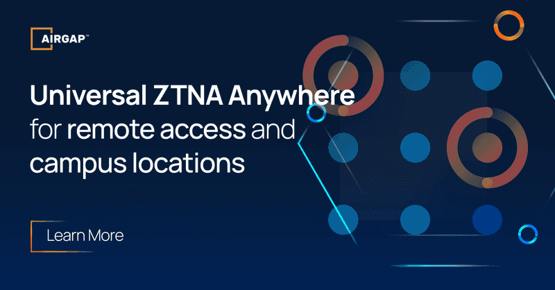 Reinventing Security for Corporate Networks with Universal ZTNA